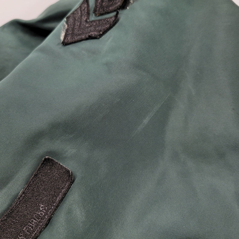 【現状渡し品】【メンズ】 ALPHA INDUSTRIES アルファインダストリーズ × SARCASTIC サキャスティック MA-1 FLIGHT JACKET SB0-1195-99 フライトジャケット USA製 アウター 145-251117-as-06-izu サイズ:L カラー:グリーン 万代Net店