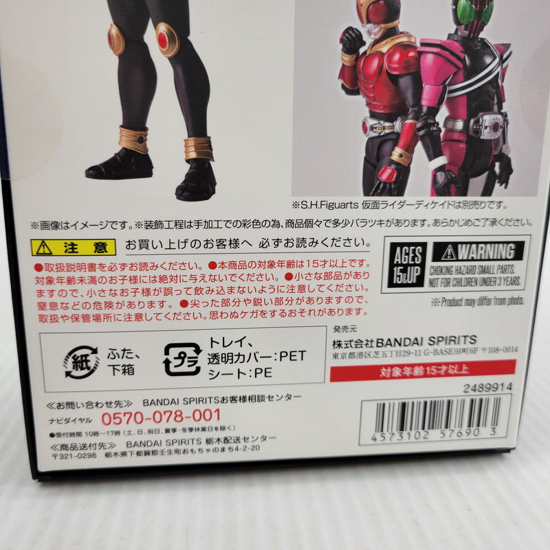 【中古美品】 S.H.F 真骨彫製法 仮面ライダークウガ マイティフォーム(仮面ライダーディケイドver.) 042-261023-kk-14-izuh 万代Net店