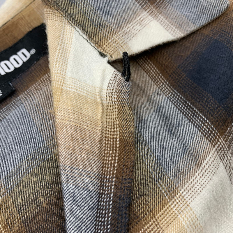 【中古品】【メンズ】 NEIGHBORHOOD ネイバーフッド BLOCKOMBRE SHIRT LS 231BENH-SHM05 ブロックオンブレ シャツ ロングスリーブ 長袖 チェック トップス 142-251124-as-14-izu サイズ:L カラー:マルチカラー 万代Net店