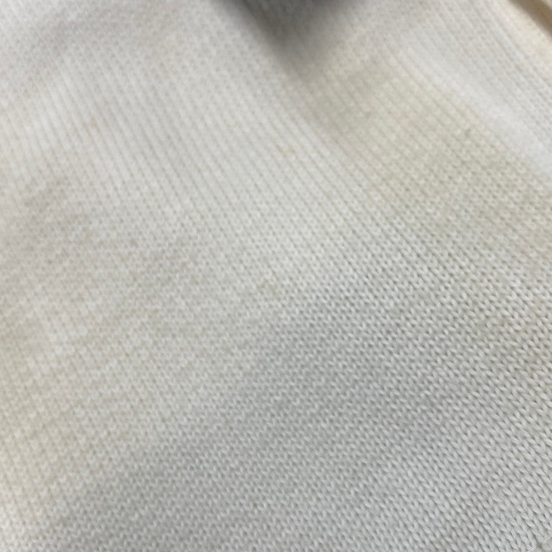 【現状渡し品】【メンズ】 SWEAT POLO CARDIGAN スウェット ポロ カーディガン 140-251202-as-14-izu サイズ:L カラー:ホワイト系 万代Net店