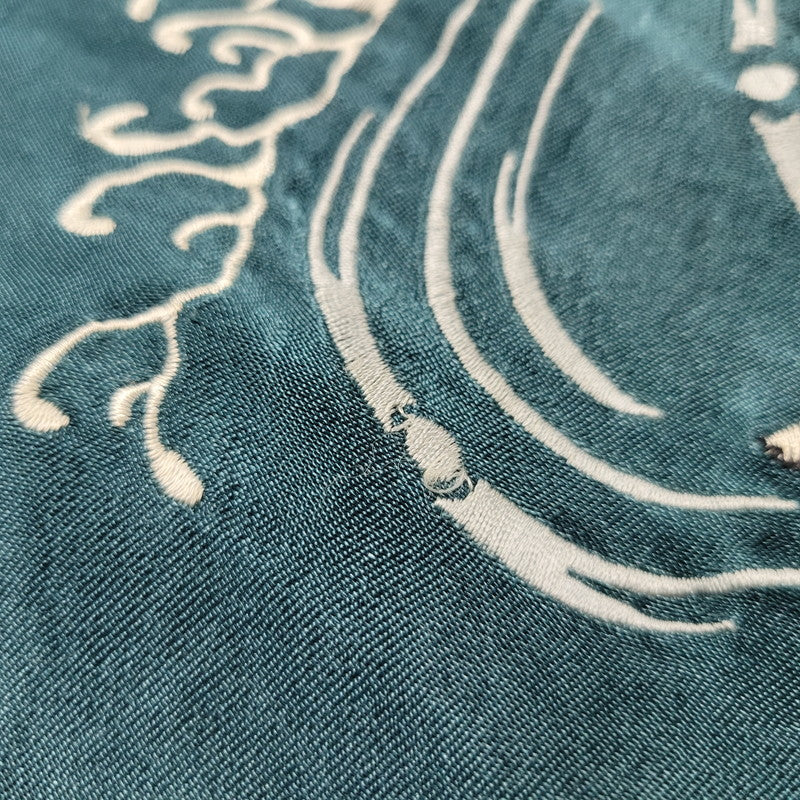 【現状渡し品】【メンズ】 百花繚乱 ヒャッカリョウラン 61523311 鯉×和柄 SOUVENIR JACKET スーベニア ジャケット アウター 145-251127-cs-01-izu サイズ:M カラー:ブルー系×ベージュ 万代Net店