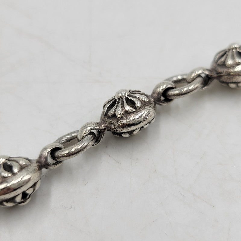 【中古品】【メンズ/レディース】 CHROME HEARTS クロムハーツ NO1 BALL #1 ブレスレット アクセサリー 190-251214-as-05-izu カラー:シルバー 万代Net店