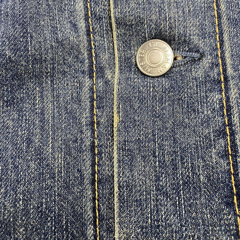 【中古品】【メンズ】 DENIM JACKET デニム ジャケット アウター MG14F-CO18 140-260104-yn-03-izu サイズ:S カラー:インディゴ 万代Net店