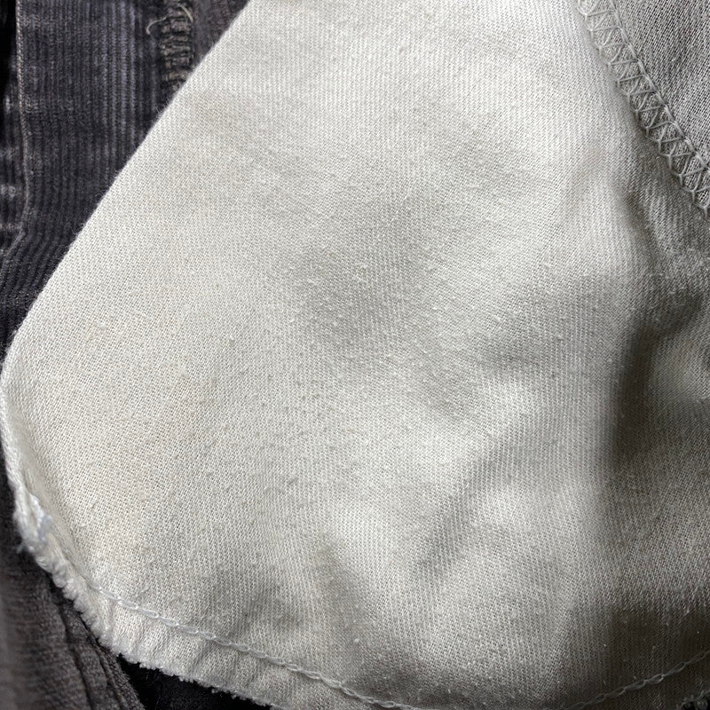 【現状渡し品】【メンズ】 Levi's リーバイス 517-1528 刻印536 42TALON 85年製 80S 517 CORDUROY BOOT CUT PANTS コーデュロイ ブーツ カット パンツ ボトムス ズボン 157-251211-cs-02-izu サイズ:W33 カラー:チャコール 万代Net店