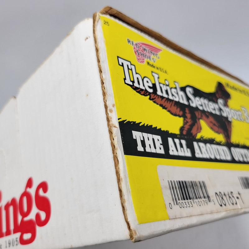 【中古品】【メンズ】 RED WING レッドウィング 6INCH CLASSIC PLAIN TOE 8165 6インチ クラシック プレーントゥ 新 四角犬タグ USA製 ブーツ シューズ 靴 164-251207-as-25-izu サイズ:8D カラー:ブラック 万代Net店