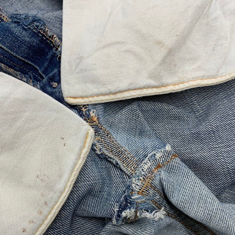 【現状渡し品】【メンズ】 BIG-E DENIM PANTS デニムパンツ 刻印5 42TALONジッパー 脇割 バックポケット裏シングル ジーンズ ボトムス 157-251208-as-14-izu カラー:インディゴ 万代Net店