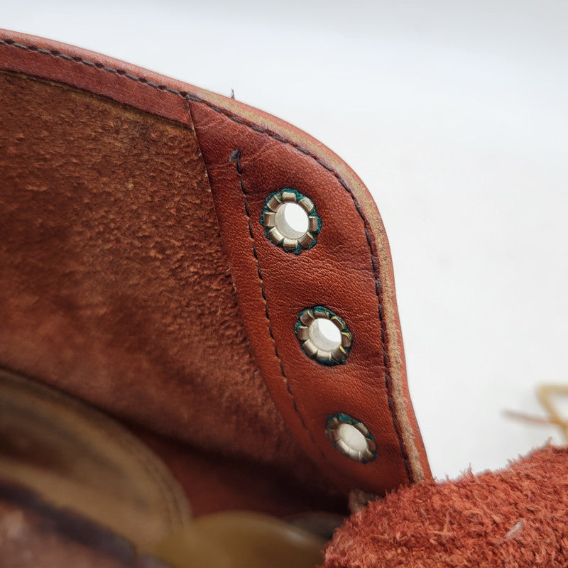 【現状渡し品】【メンズ】 RED WING レッドウィング IRISH SETTER 8166 アイリッシュセッター 刺繍羽タグ ブーツ シューズ 靴 164-251215-as-07-izu サイズ:8.5 カラー:ブラウン 万代Net店
