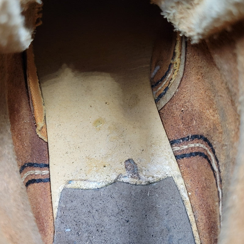 【現状渡し品】【メンズ】 RED WING レッドウィング LACE UP WORK BOOTS MADE IN AMERICA レースアップ ワークブーツ 白四角犬タグ シューズ 靴 164-251209-as-13-izu カラー:ブラウン 万代Net店