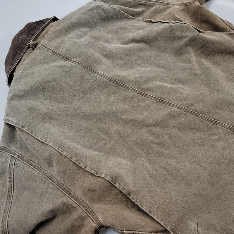 【現状渡し品】【メンズ】 QUILTING LINER TRADITIONAL JACKET キルティング ライナー トラディショナル ジャケット アウター 146-251209-as-07-izu カラー:ブラウン系 万代Net店