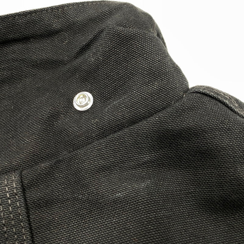 【中古品】【メンズ】 Carhartt カーハート C003 BLK メキシコ製 COMPANY LOGO DUCK TRADITIONAL COAT カンパニー ロゴ ダック トラディショナルコート アウター 長袖 146-251214-hk-04-izu サイズ:L カラー:ブラック 万代Net店