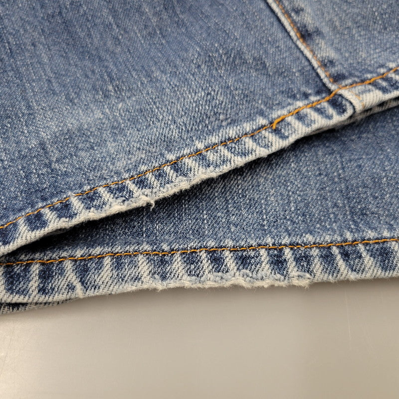 【中古品】【メンズ】 F.O.B FACTORY エフオービーファクトリー R503N 月桂樹ボタン DENIM PANTS デニム パンツ ボトムス ズボン 156-251220-cs-04-izu サイズ:34 カラー:インディゴ 万代Net店