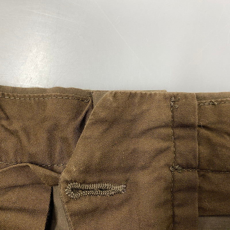 【中古品】【メンズ】 RIPRAP リップラップ TWO TUCK SLACKS RRP0702 ツータックスラックス パンツ ボトムス 151-251223-as-25-izu サイズ:LARGE-SHORT カラー:ブラウン 万代Net店