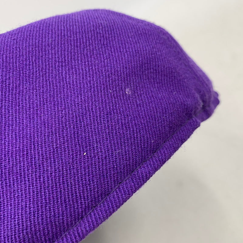 【中古品】【メンズ/レディース】 × NEW ERA ニューエラ 59FIFTY SOLID SIDE LOGO CAP ロゴ キャップ 帽子 185-251216-as-18-izu サイズ:7 1/2(59.6cm) カラー:パープル 万代Net店