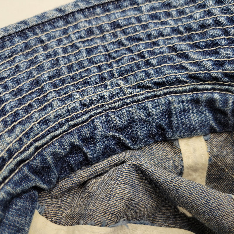 【中古品】【メンズ/レディース】 NEIGHBORHOOD ネイバーフッド 201YGNH-HT01S WASHED CREW C-HAT ウォッシュド クルー シーハット 帽子 185-251220-cs-09-izu サイズ:M カラー:ブルー 万代Net店