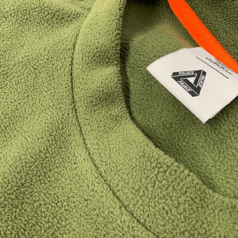【中古品】【メンズ】 adidas アディダス × PALACE パレス HM9193 NATURE CREW ネイチャー クルー トップス スウェット 148-251221-ya-01-izu サイズ:M カラー:グリーン 万代Net店