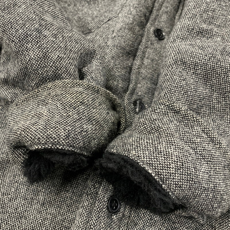 【中古品】【メンズ】 12AW PILE LINED SHIRT パイル ラインド シャツ トップス 長袖 149-251225-ya-04-izu サイズ:M カラー:グレー 万代Net店