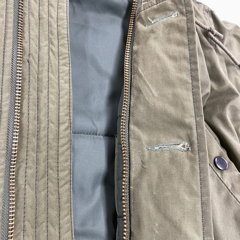 【中古品】【メンズ】 12AW WAXED COTTON N-3B PARKA ワックスド コットン フライトジャケット アウター 149-260108-yn-01-izu サイズ:M カラー:オリーブ 万代Net店