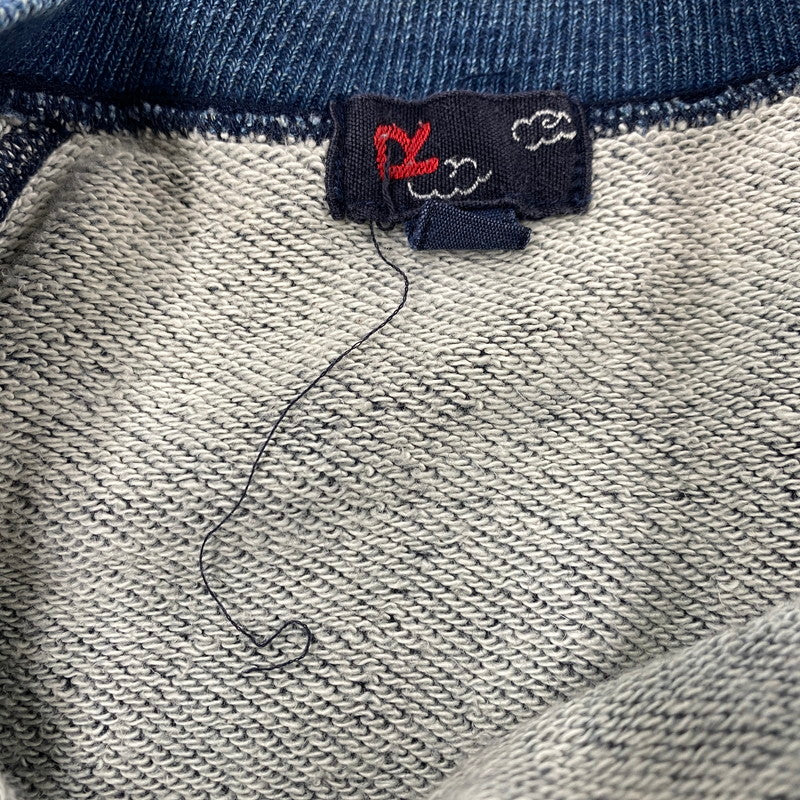 【中古品】【レディース】 45rpm 45アールピーエム FIVE STAR SWEATSHIRT ファイブ スター スウェット シャツ トップス 長袖 168-260109-cs-09-izu サイズ:1 カラー:インディゴ 万代Net店