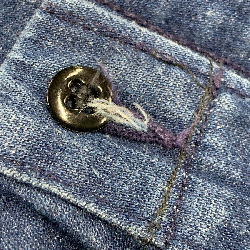 【中古品】【メンズ】 U.S NAVY ユー エス ネイビー DLA100-81-C-2491 IDEALジッパー DENIM SAILOR PANTS デニム セーラー パンツ ズボン ボトムス 157-260112-ya-13-izu サイズ:40R カラー:ブルー 万代Net店
