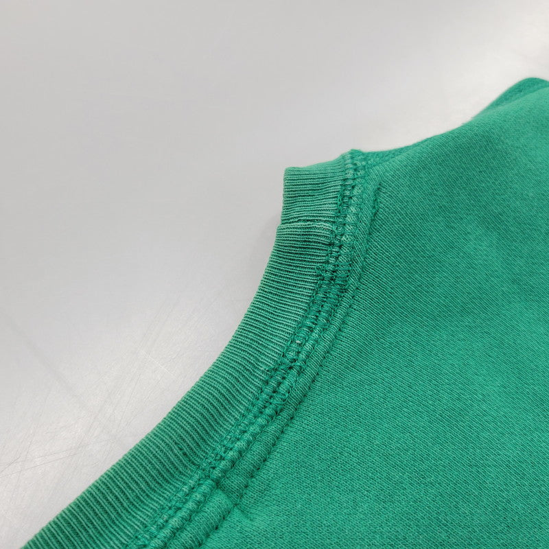 【現状渡し品】【メンズ】 SWEATSHIRT スウェットシャツ トレーナー 長袖 トップス 146-260119-as-24-izu サイズ:XL カラー:グリーン 万代Net店