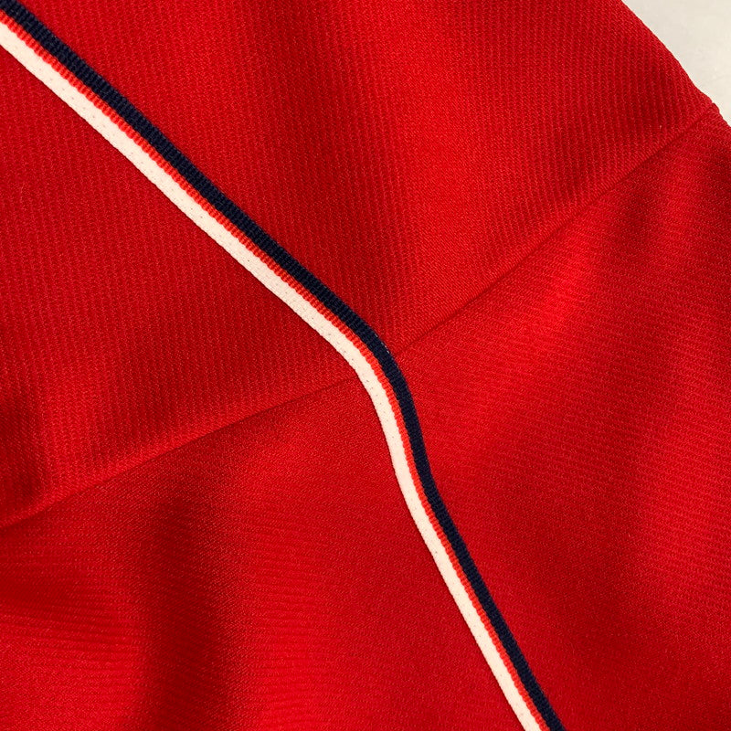 【中古品】【メンズ】 OLD ADIDAS オールド アディダス ATS-192 デサント期 西ドイツ製 TRACK JACKET トラック ジャケット トップス 長袖 146-260116-ya-01-izu サイズ:90-4 カラー:レッド 万代Net店