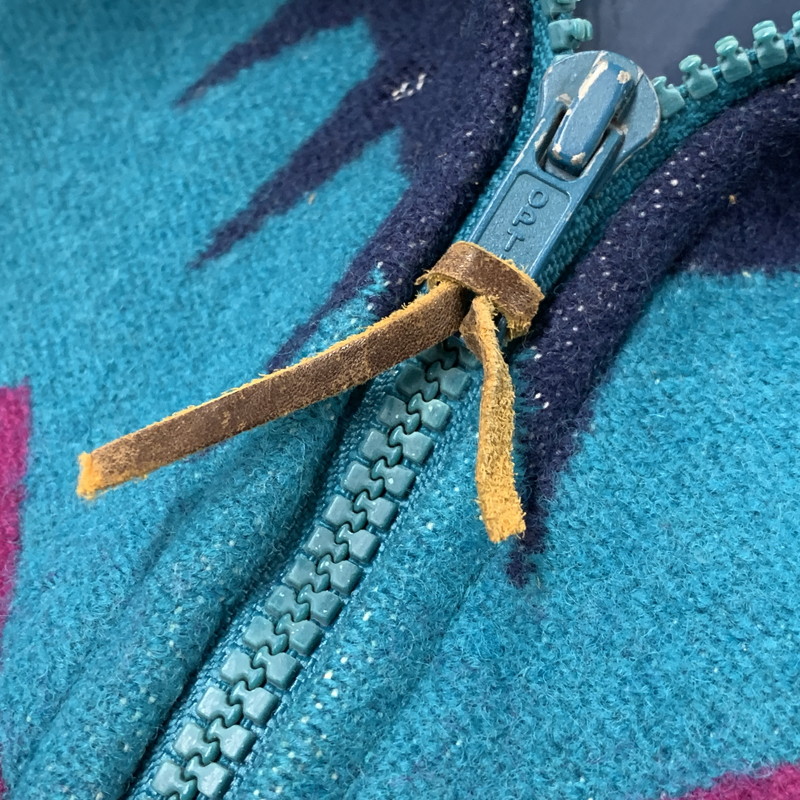【現状渡し品】【メンズ】 HIGH GRADE WESTERNWEAR ハイ グレード ウエスタンウェア OPTIジッパーUSA製 NATIVE WOOL JACKET ネイティブ ウール ジャケット アウター 146-260127-ya-09-izu サイズ:M カラー:ターコイズ 万代Net店