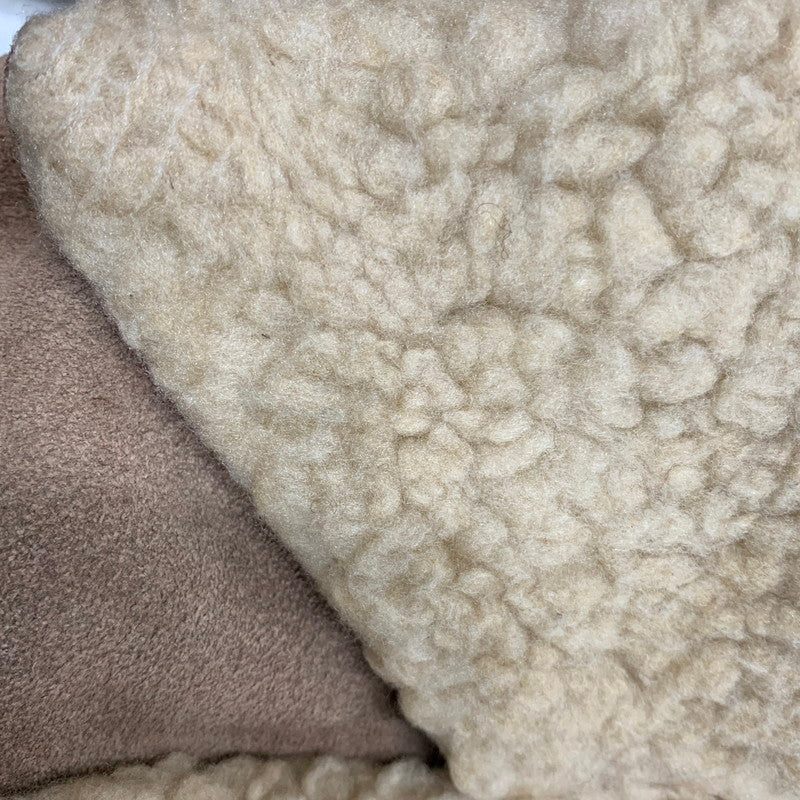 【現状渡し品】【メンズ】 THE LEATHER SHOP SEARS ザ レザー ショップ シアーズ 70S BOA LINER SUEDE RANCH COAT ボア ライナー スエード ランチ コート アウター 146-260120-cs-01-izu サイズ:40 カラー:ブラウン 万代Net店