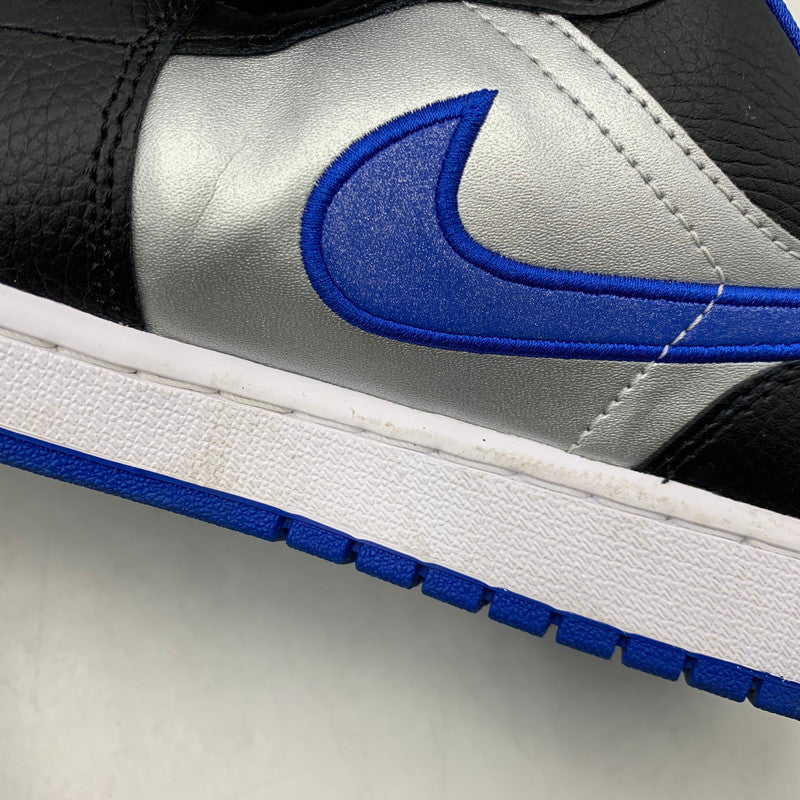【中古品】【メンズ】 553558-007 AIR JORDAN 1 LOW エア ジョーダン ロー スニーカー 靴 160-260129-kh-07-izu サイズ:28 カラー:BLACK/GAME ROYAL/METALLIC PLATINUM 万代Net店