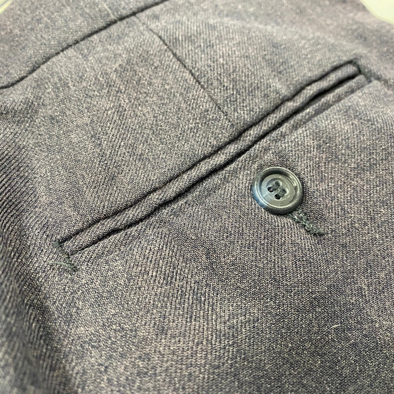 【中古品】【メンズ】 RAINY DAY WOOLS 2-TUCK WOOL SLACKS PANTS 2タック ウール スラックス パンツ ボトムス 157-260126-as-02-izu サイズ:33×30 カラー:ネイビー系 万代Net店