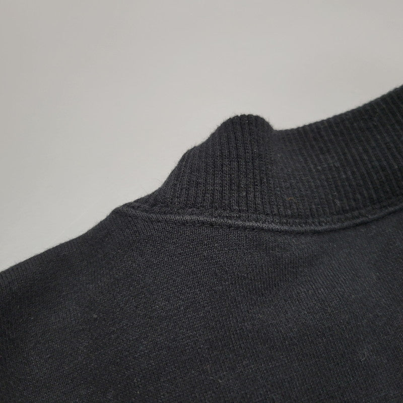 【中古品】【メンズ】 JORDAN PRINT SWEAT ジョーダン プリント スウェット 銀タグ 日本製 長袖 トップス 146-260125-as-04-izu サイズ:L カラー:ブラック 万代Net店