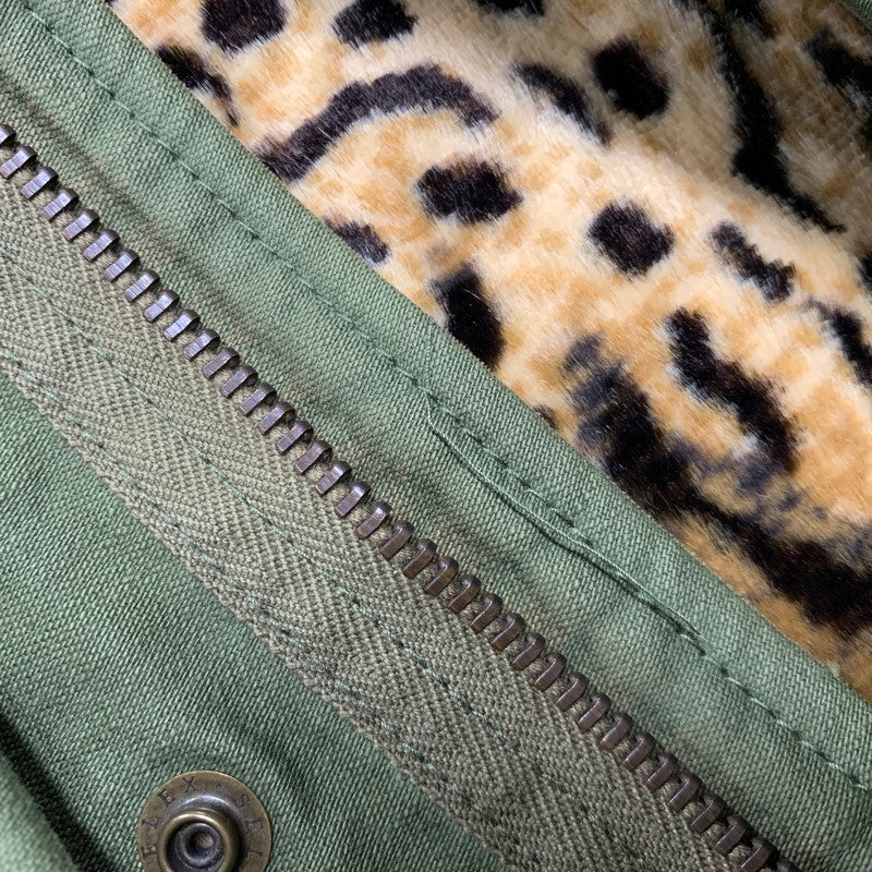 【中古品】【メンズ】 LEOPARD FUR LINER M-65 TYPE FIELD JACKET レオパード ファー ライナー タイプ フィールド ジャケット アウター 142-260126-cs-06-izu サイズ:S カラー:カーキ 万代Net店