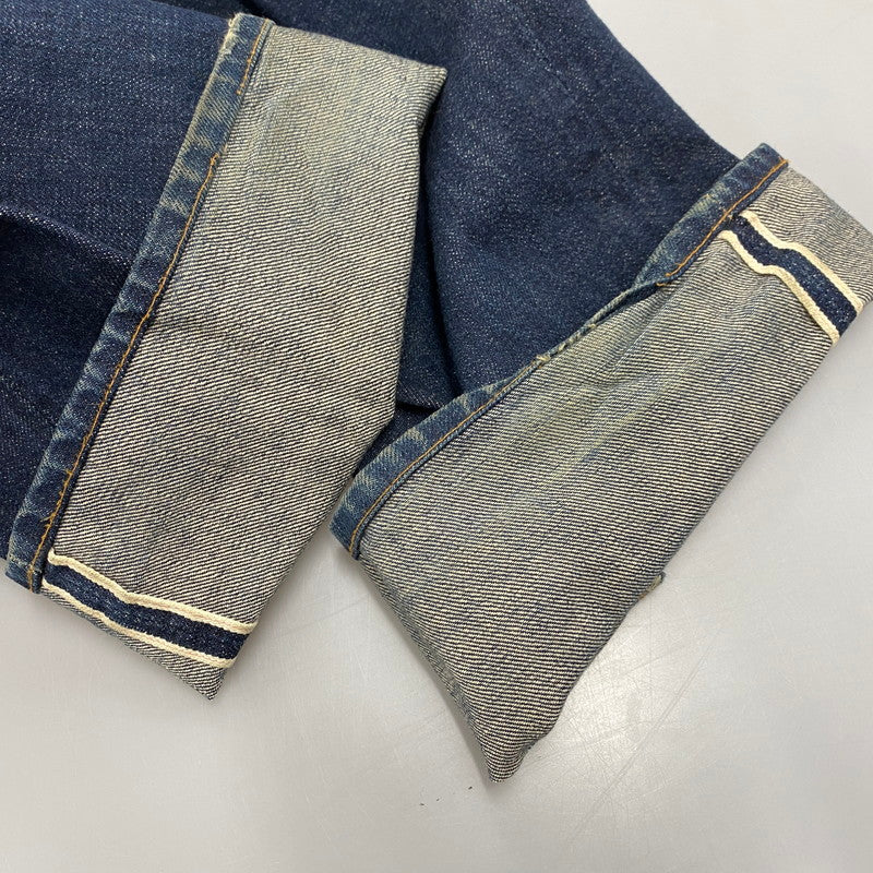 【中古品】【メンズ】 革パッチ 片面タブ BIGE 復刻 501XX DENIM PANTS デニム パンツ ズボン ボトムス 157-260128-ya-12-izu サイズ:38×36 カラー:インディゴ 万代Net店