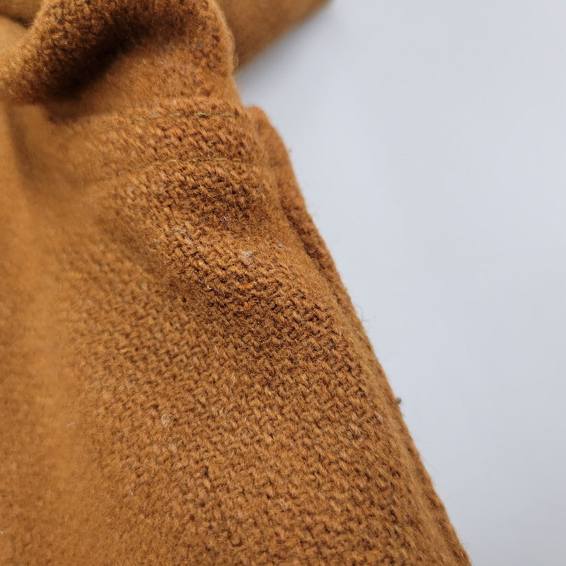 【中古品】【メンズ】 LS WOOL SHIRT WPL6635 ロングスリーブ ウールシャツ 長袖 トップス 146-260131-as-15-izu サイズ:S カラー:ブラウン 万代Net店