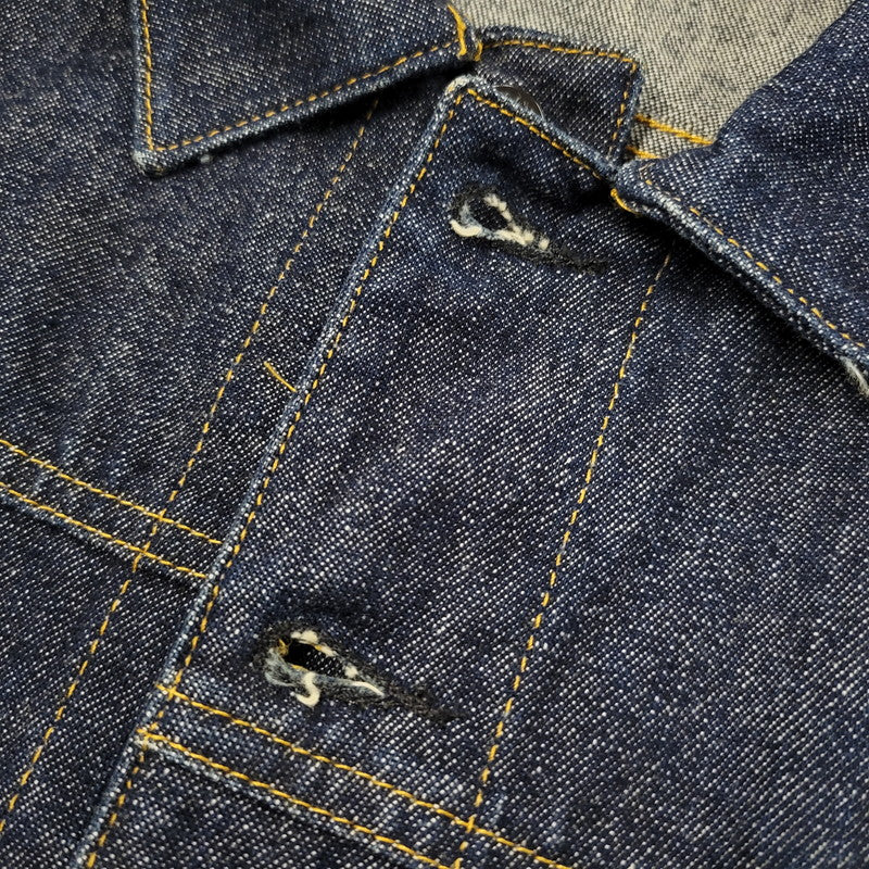【中古品】【メンズ】 POLO JEANS COMPANY ポロ ジーンズ カンパニー 5839YW2075 三角タグ メキシコ製 3RD TYPE DENIM JACKET サードタイプ デニムジャケット アウター 146-260131-ya-15-izu サイズ:XL カラー:インディゴ 万代Net店