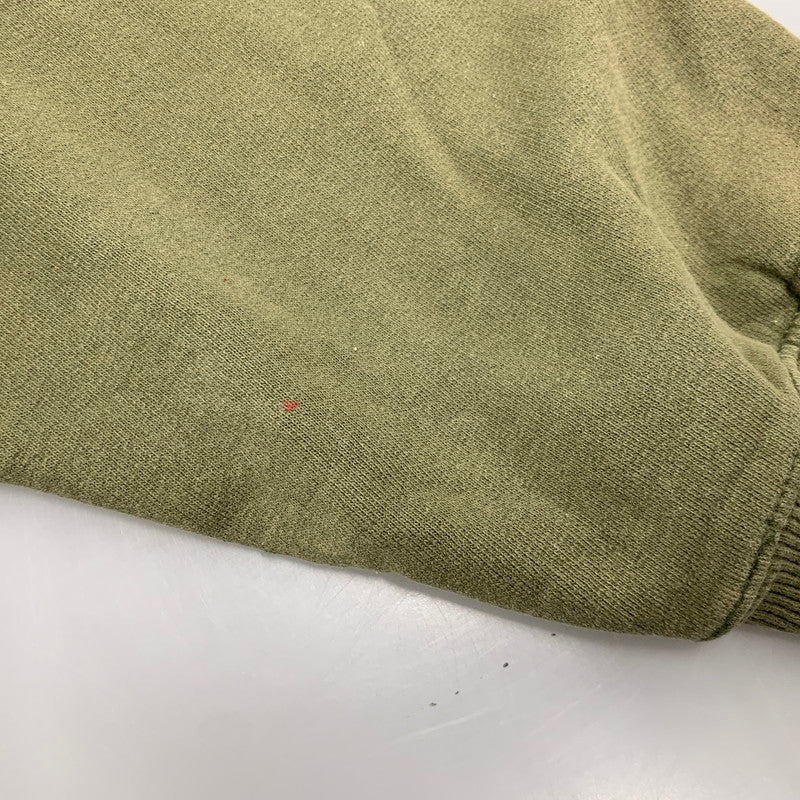【現状渡し品】【メンズ】 V GAZETTE SWEAT SHIRT Vガゼット スウェットシャツ ホンジュラス製 トレーナー 長袖 トップス 146-260203-as-18-izu サイズ:L カラー:カーキ系 万代Net店