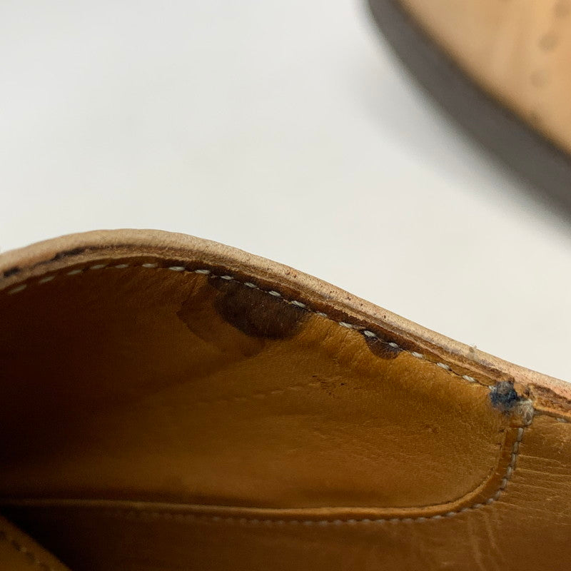 【中古品】【メンズ】 DALTON 104 MEDALLION BROGUE SHOES ダルトン メダリオン ブローグ シューズ 靴 165-260319-as-11-izu サイズ:8 カラー:ベージュ系 万代Net店