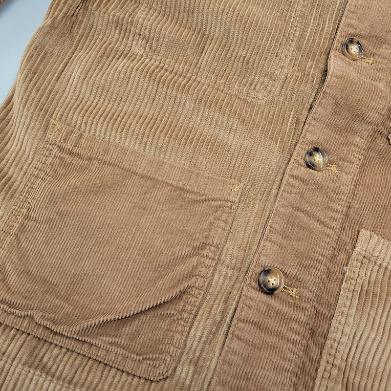 【中古美品】【メンズ】 BANKS バンクス DRIFTER WABI JACKET AJT0107 コーデュロイ ジャケット 長袖 シャツ トップス 142-260202-ay-05-izu サイズ:M カラー:DARK TOFFEE 万代Net店