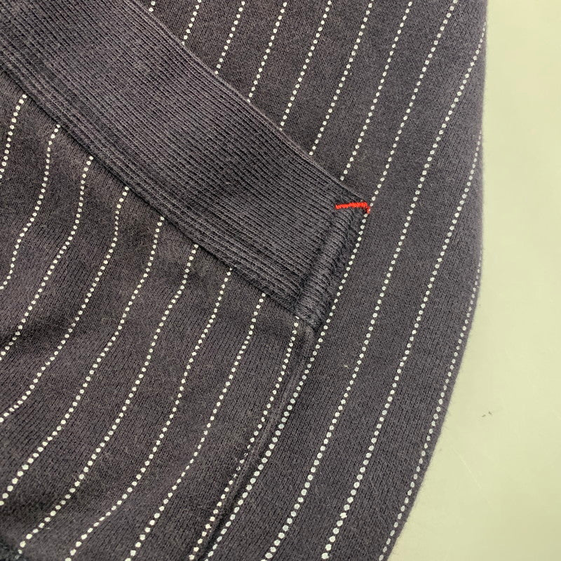 【中古品】【メンズ】 WABASH STRIPE JIP PARKA ウォバッシュストライプジップパーカー トップス 145-260205-tt-09-izu サイズ:S カラー:ネイビー 万代Net店