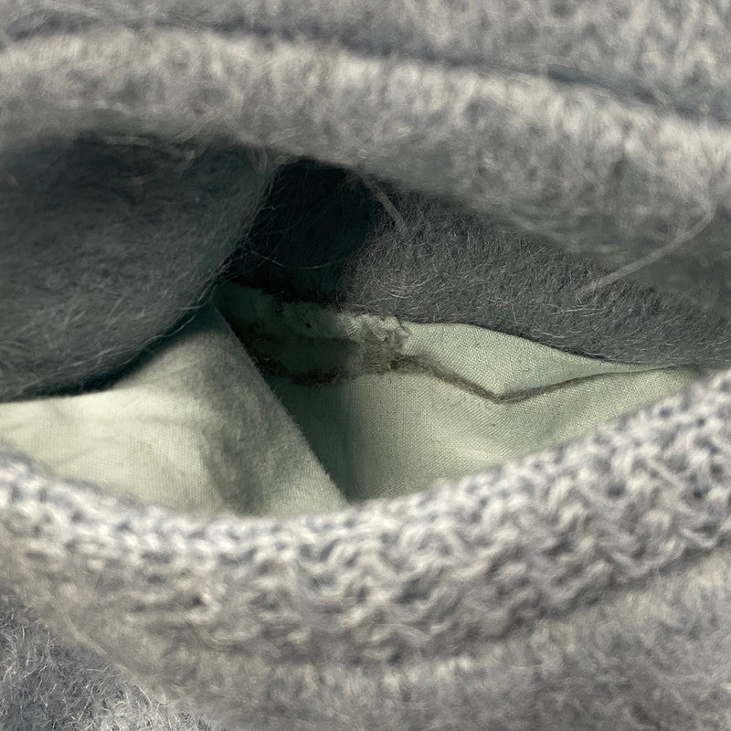 【現状渡し品】【メンズ】 VINTAGE 推定 60S MOHAIR CARDIGAN モヘア カーディガン トップス 長袖 146-260209-cs-08-izu サイズ:不明 カラー:ライトブルー 万代Net店