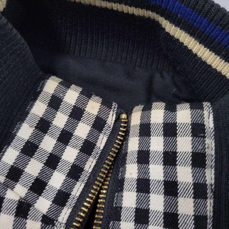 【中古品】【メンズ】 REVERSIBLE JACKET F2316 リバーシブル ジャケット アウター 141-260210-as-04-izu サイズ:S カラー:ブラック/ブラック×ホワイト 万代Net店