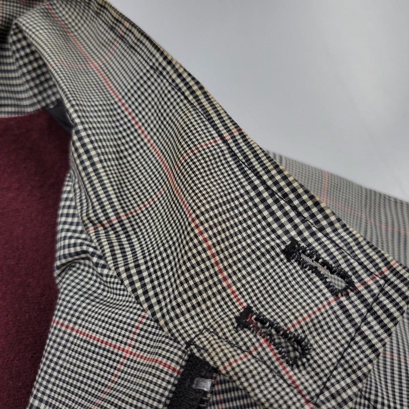 【中古品】【メンズ】 J3211 GLEN CHECK HARRINGTON JACKET グレンチェック ハリントン ジャケット アウター 141-260208-yn-11-izu サイズ:S カラー:マルチ 万代Net店