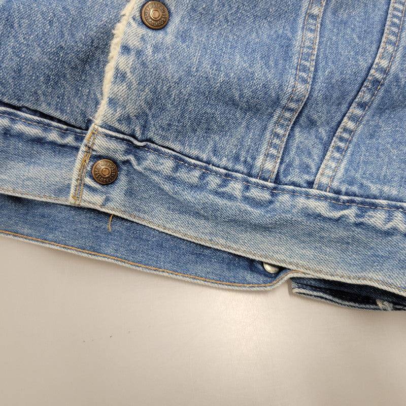 【中古品】【メンズ】 70605-0213 70’S USA製 SHERPA LINED TRUCKER JACKET シェルパ ラインド トラッカー ジャケット アウター 146-260205-yn-03-izu サイズ:36 カラー:インディゴ 万代Net店