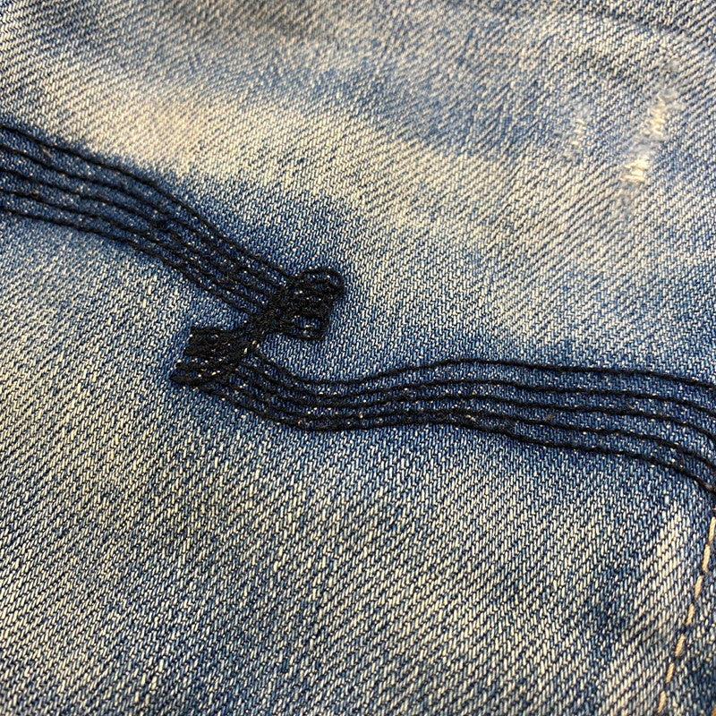 【現状渡し品】【メンズ】 LYRIC リリック G0851FP 208 DENIM PANTS デニムパンツ 158-260204-tt-10-izu サイズ:M カラー:インディゴ 万代Net店
