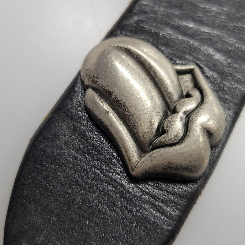 【中古品】【メンズ/レディース】 JACKROSE VINTAGE ジャックローズ THE ROLLING STONES CONCHO LEATHER BELT ローリングストーンズ コンチョレザーベルト 205-260204-as-04-izu カラー:ブラック×シルバー 万代Net店