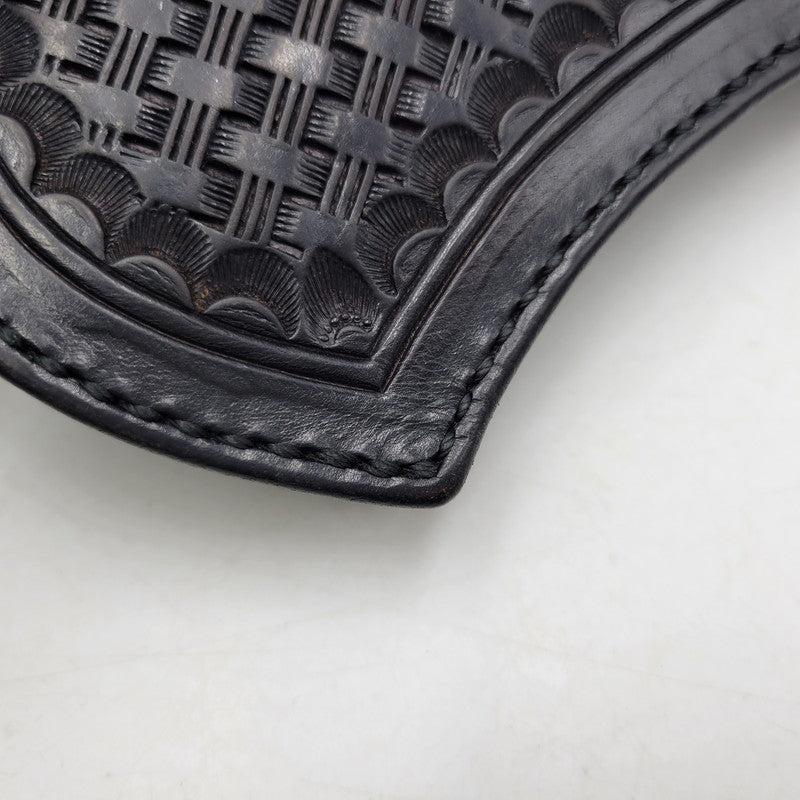 【中古品】【メンズ】 GALCIA ガルシア × ATELIER CHERRY アトリエチェリー BRASS SKULL WALLET BASKET LONG ブラス スカル ウォレット バスケット ロング 長財布 200-260204-as-06-izu カラー:ブラック 万代Net店