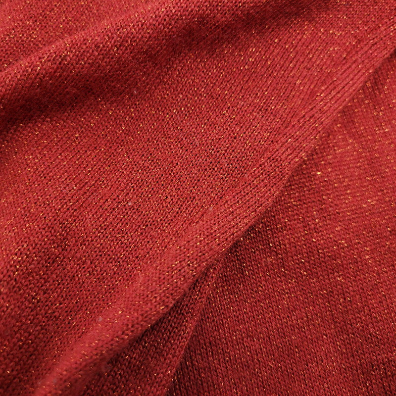 【中古品】【メンズ】 B6DK01 WOOL KNIT TEE ウール ニット ティー トップス 長袖 140-260209-cs-19-izu サイズ:不明 カラー:レッド 万代Net店