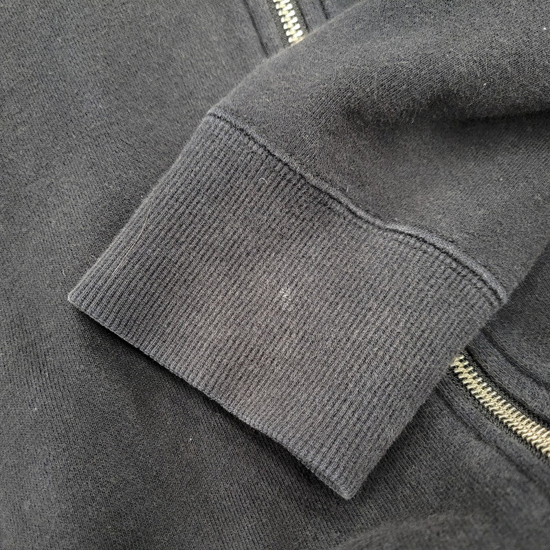 【中古品】【メンズ】 ZIP UP HOODIE ジップ アップ フーディー パーカー 長袖 142-260209-kh-03-izu サイズ:L カラー:ブラック 万代Net店