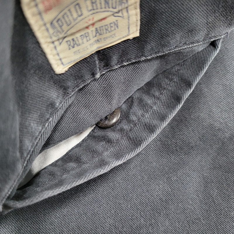 【中古品】【メンズ】 2 TUCK CHINO PANTS 2タック チノパンツ メキシコ製 ボトムス 157-260209-as-20-izu サイズ:36×30 カラー:ブラック 万代Net店
