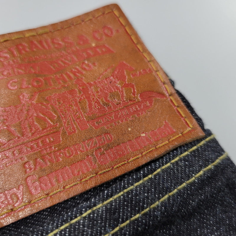 【中古品】【メンズ】 Levi's リーバイス YELLOW STITCH 502 DENIM PANTS 10502-0001 イエローステッチ デニムパンツ 日本製 ジーンズ ボトムス 158-260214-as-18-izu サイズ:42×34 カラー:インディゴ 万代Net店