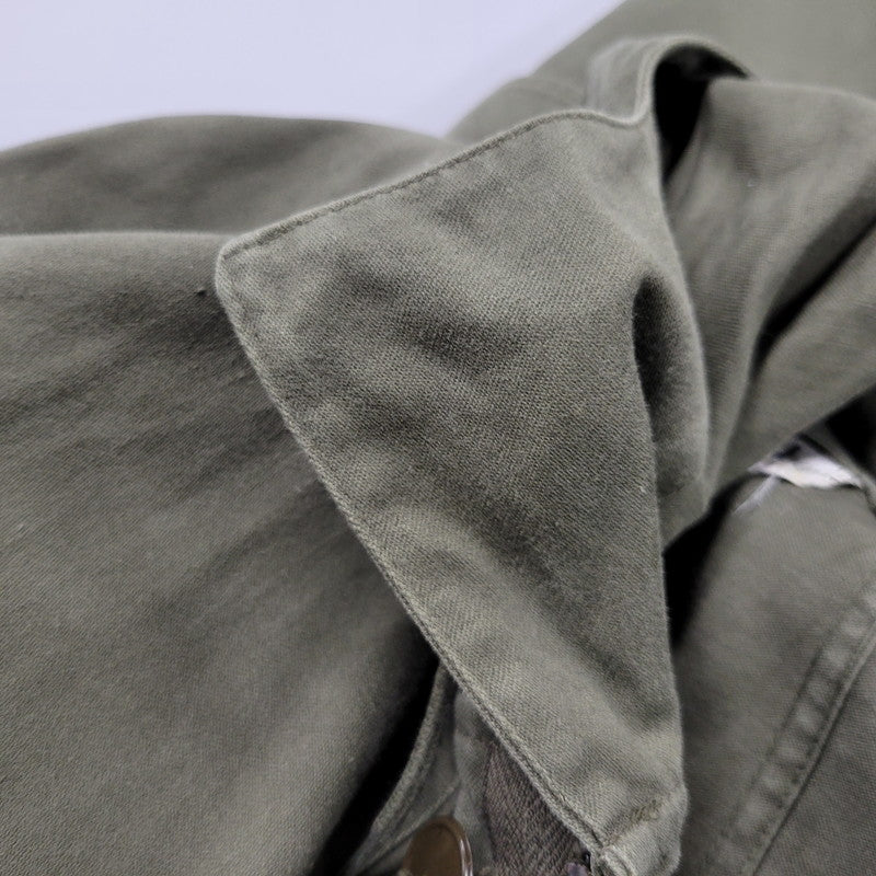 【中古品】【メンズ】 FRENCH ARMY フレンチアーミー フランス軍 M-64 FIELD PARKA 7085/8590 フィールドパーカ ジャケット コート アウター 146-260210-as-06-izu サイズ:92L カラー:カーキ 万代Net店